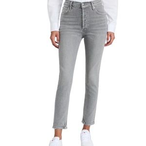 AGOLDE Nico high rise straight jean